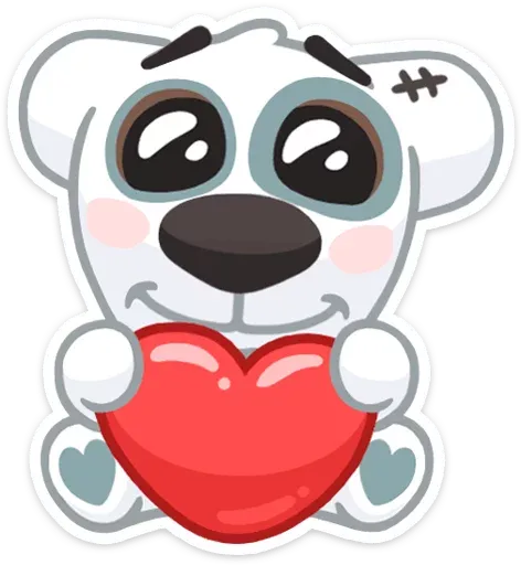 Spotty sticker 7