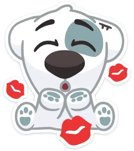Spotty sticker 8