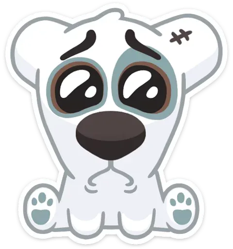 Spotty sticker 9