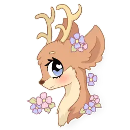 Весенний Олень Telegram sticker pack