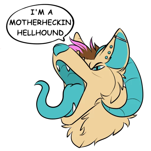 Squish's Heck Pack sticker 3