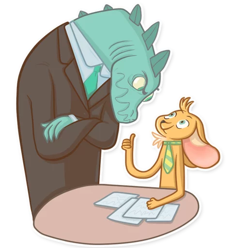 Steve the Clerk sticker 3