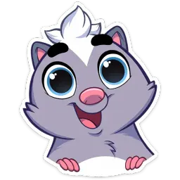 Скунс Стёпа Telegram sticker pack