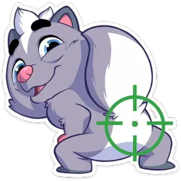 Скунс Стёпа sticker 2