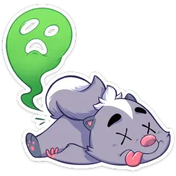Скунс Стёпа sticker 11