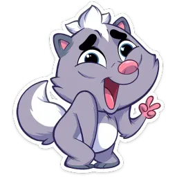 Скунс Стёпа sticker 3