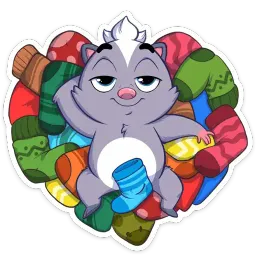 Скунс Стёпа sticker 6