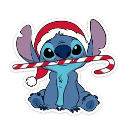 Стич и Новый год sticker 10