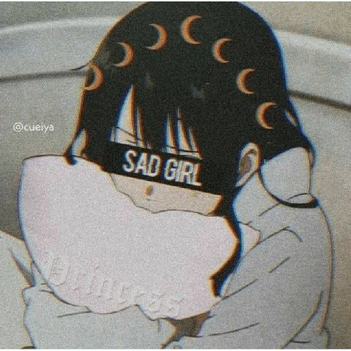 Anime sad:(: sticker 11