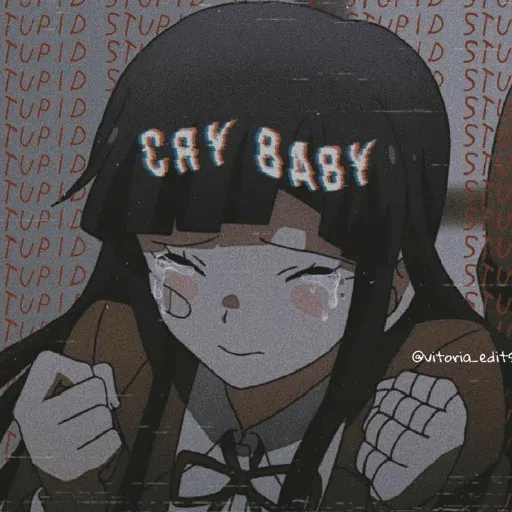 Anime sad:(: sticker 14