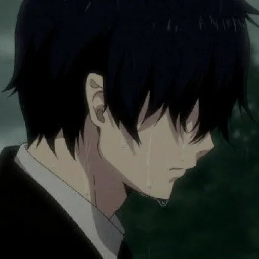 Anime sad:(: sticker 19