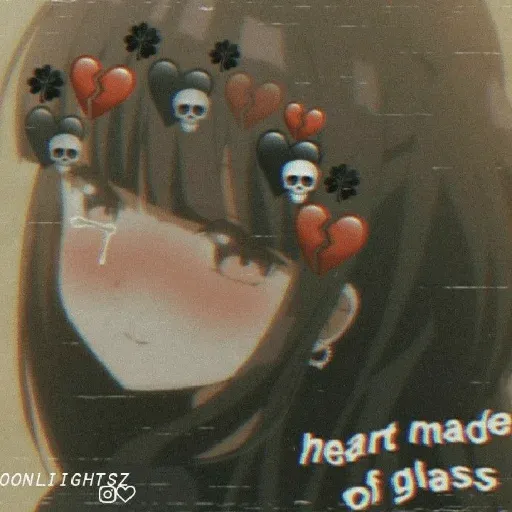 Anime sad:(: sticker 20
