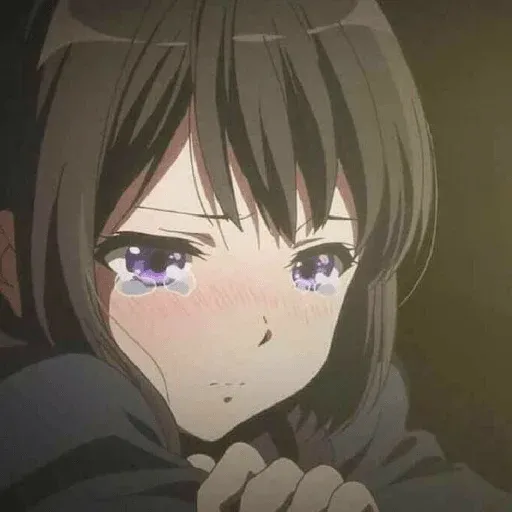 Anime sad:(: sticker 25