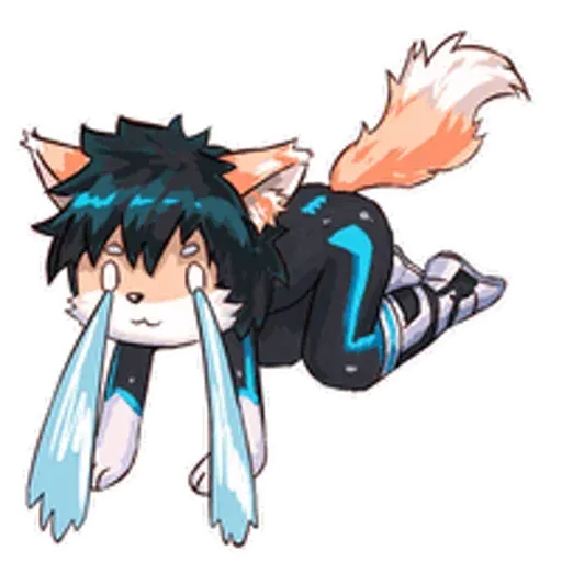 Anime sad:(: sticker 41
