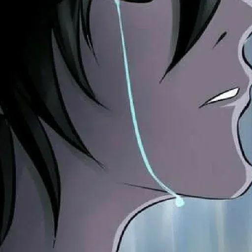 Anime sad:(: sticker 6