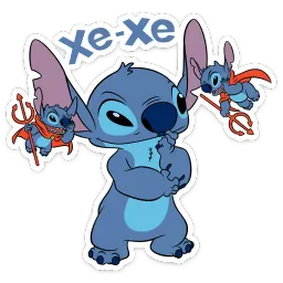 Стич sticker 12