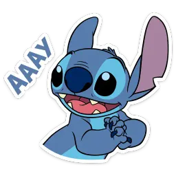 Стич sticker 10