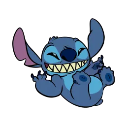 Анимированный Стич sticker 8