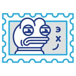 Postage stamp sticker 11
