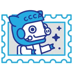 Postage stamp sticker 8