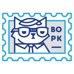 Postage stamp sticker 9