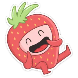 Клубничка sticker 2