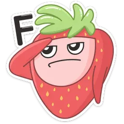 Клубничка sticker 11