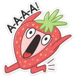 Клубничка sticker 5