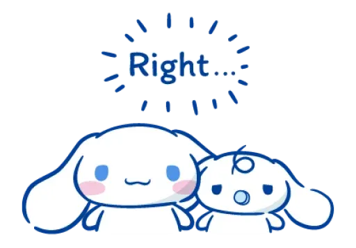 Cinnamoroll sticker 13