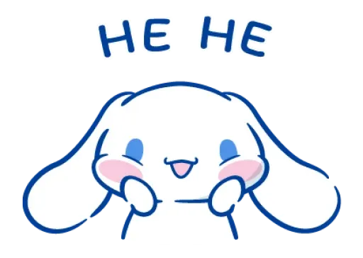 Cinnamoroll sticker 5