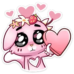 Клубничная Ванилька Ирина Брэдкэт sticker 3