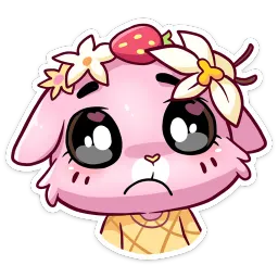 Клубничная Ванилька Ирина Брэдкэт sticker 10