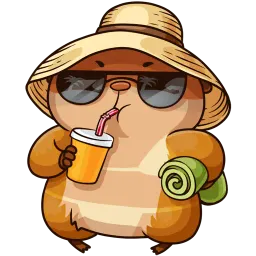Summer Senya Telegram sticker pack