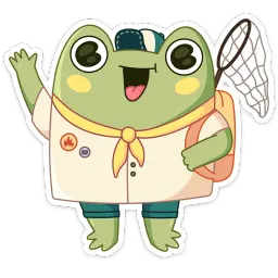 Летний Хоппер Надежда Брынза Telegram sticker pack