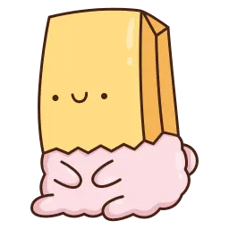 Кролик Супчик розовый sticker 5