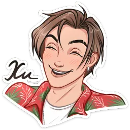 Сёрфер Макс Алина Николаева Telegram sticker pack