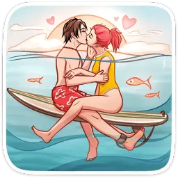 Сёрфер Макс Алина Николаева sticker 12
