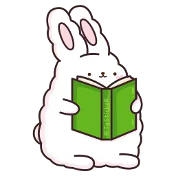 Кролик Супчик белый sticker 7