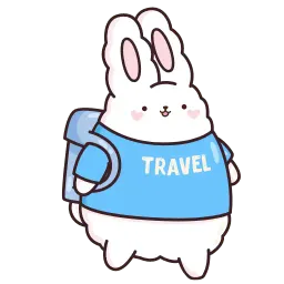Кролик Супчик белый sticker 8