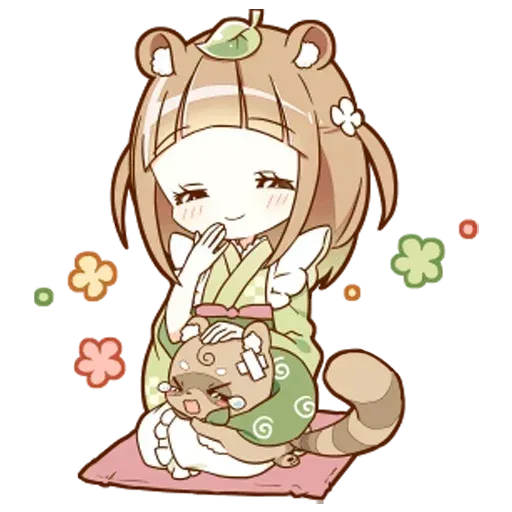 tanuki_tyan_tg_sticks sticker 23