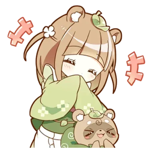 tanuki_tyan_tg_sticks sticker 25