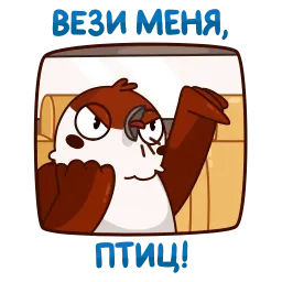 Воробушек Чирик sticker 4