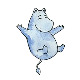 Муми-тролли Telegram sticker pack