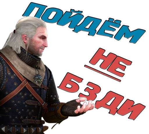 The witcher sticker 7