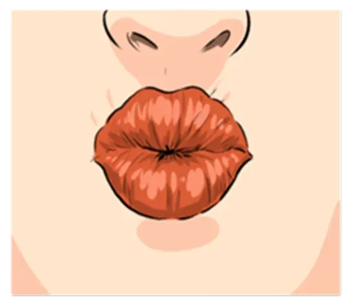 The Kissing sticker 11