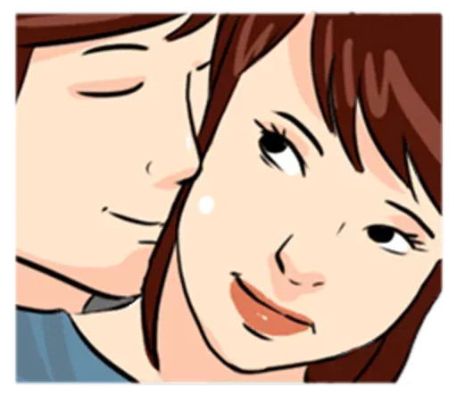 The Kissing sticker 22