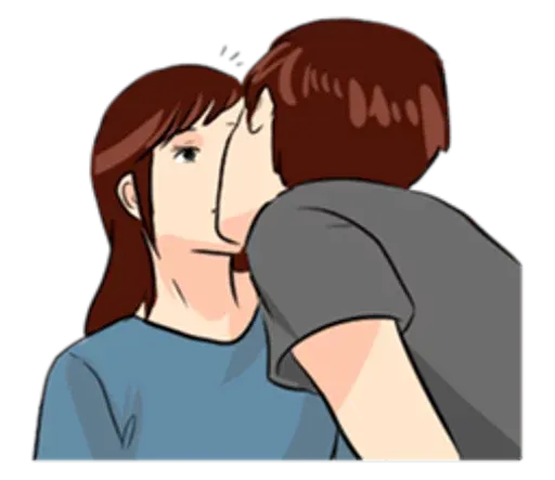 The Kissing sticker 29