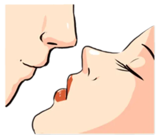 The Kissing sticker 4