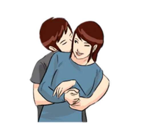 The Kissing sticker 31