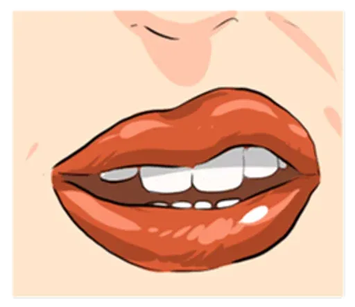 The Kissing sticker 32